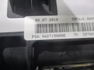 9687158080 Подушка безопасности Citroen C4 2 Арт e10548583, вид 3
