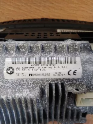 9157123 Блок навигации BMW 7 E65/E66 Арт e10557318, вид 2