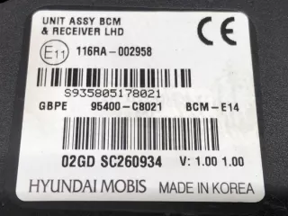 95400-C8021 Блок комфорта Hyundai i20  2 Арт e10557562, вид 4