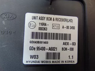 95400-A6021 Блок комфорта Hyundai i30 GD Арт e10557776, вид 7
