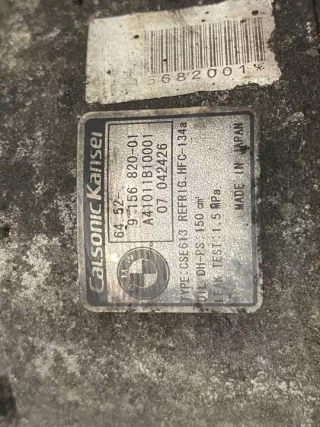 9156820-01 Компрессор кондиционера BMW 3 E90/E91/E92/E93 Арт e10571145, вид 4
