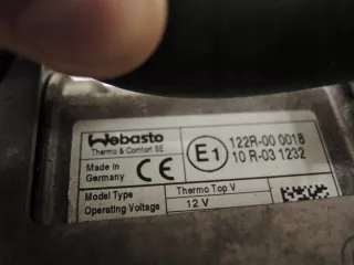 9228617 9022187C Автономный отопитель BMW 6 F06/F12/F13 Арт e10577146, вид 4