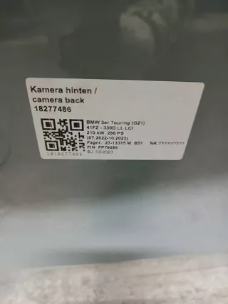 PRI3409 Крышка багажника (дверь 3-5) BMW 3 G20/G21 Арт e10582060, вид 3
