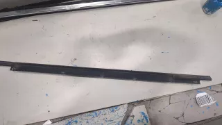 8E0853764G Молдинг стекла двери наружный Audi A4 B6 Арт 20376969, вид 2