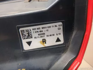 63217376484 BMW Фонарь задний наружный правый BMW 6 G32 Арт E95779494, вид 6