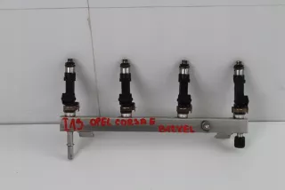 55572731 Топливная рампа  Opel Corsa E Арт AL14212778377, вид 1