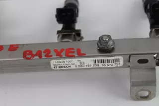 55572731 Топливная рампа  Opel Corsa E Арт AL14212778377, вид 4