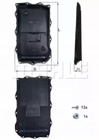 HX184KIT Поддон BMW 5 G30/G31 Арт AL14283944688_15, вид 3