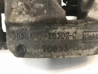 T0833 Суппорт тормозной передний левый Ford Kuga 2 Арт AL14311371301, вид 5