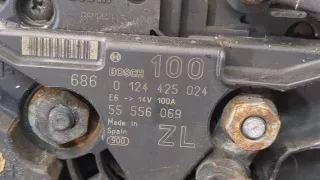 6204203 Генератор Opel Astra H Арт 20161732, вид 3