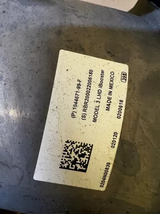 1044671-99-F 97356684 0204847407 Вакуумный усилитель тормозов Tesla model 3 Арт e10590639, вид 4