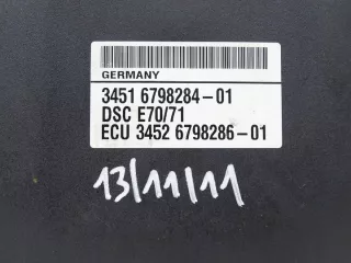 6798284 6780126 16900603505 Блок ABS BMW X5 E70 Арт e10613482, вид 5