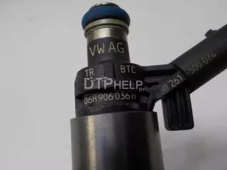 06H906036H Форсунка инжекторная электрическая Volkswagen Passat B6 Арт AM41134372, вид 3