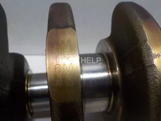 1222154GB0 Коленвал Suzuki Liana Арт AM41187007, вид 14