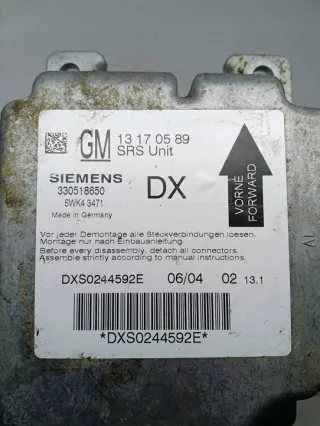 13170589 Блок AirBag Opel Vectra C  Арт e12687759, вид 3