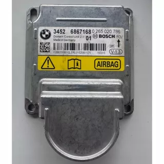 6867168 Блок AirBag BMW 1 F20/F21 Арт e12687441, вид 1