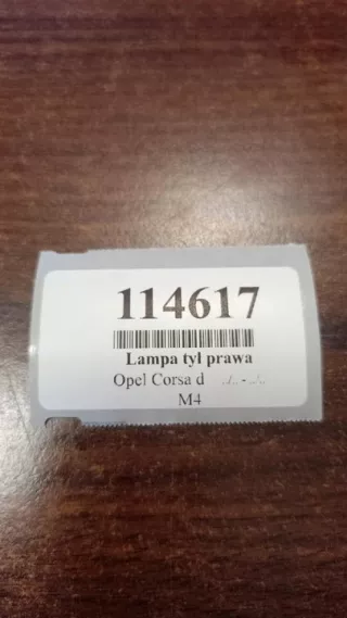 93189091 Фонарь задний правый Opel Corsa D Арт e12682725, вид 15