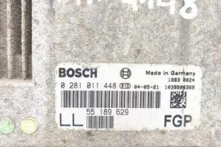 55189629 25048793 Блок управления двигателем Opel Vectra C  Арт e12677290, вид 2