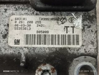 0261208255 55353613 Блок управления двигателем Opel Corsa C Арт e12677226, вид 2