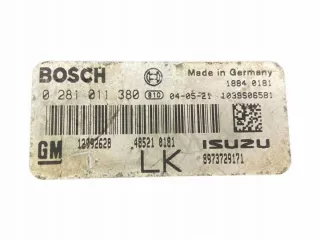 8973729171 Блок управления двигателем Opel Astra H Арт e12677146, вид 2