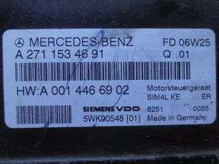 A2711534691 A0014466902 5WK90548 A2710102245 Блок управления двигателем Mercedes C W203 Арт e12676649, вид 3