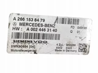 A2661538479 Блок управления двигателем Mercedes A W169 Арт e12676608, вид 2