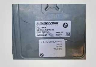 7577968 Блок управления двигателем BMW 3 E90/E91/E92/E93 Арт e12675206, вид 3