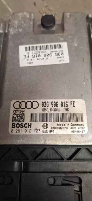 03G906016FE 0281012127 Блок управления двигателем Audi A4 B7 Арт e12674504, вид 3