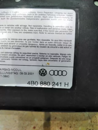 4BO880241H Подушка безопасности Audi A6 C5 (S6,RS6) Арт e12669714, вид 3