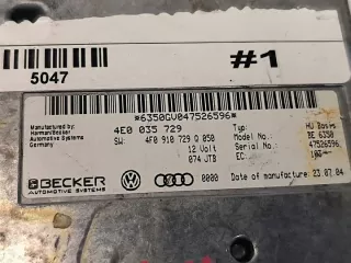 4E0035729 Блок комфорта Audi A6 C6 (S6,RS6) Арт e12669439, вид 4