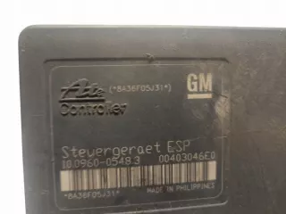 13213610 13213610AL Блок ABS Opel Astra H Арт e12667409, вид 4