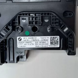 5A33B80 Щиток приборов (приборная панель) MINI Cooper F56,F55 Арт e12664887, вид 4