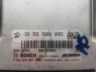 55588895 Блок управления двигателем Opel Corsa D Арт e12652758, вид 2