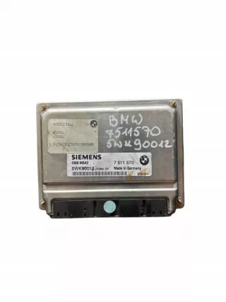 7511570 5WK90012 Блок управления двигателем BMW 3 E46 Арт e12651259, вид 1