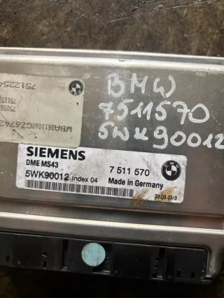 7511570 5WK90012 Блок управления двигателем BMW 3 E46 Арт e12651259, вид 2