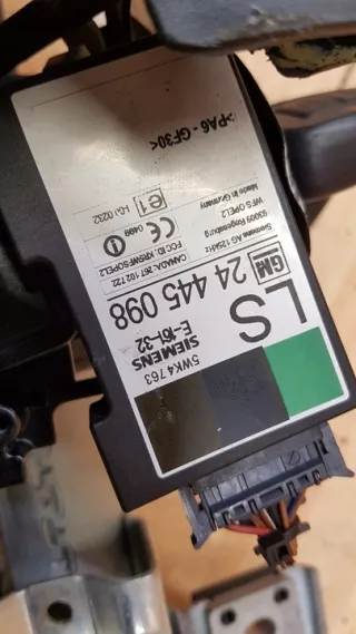 09228681 24445098 Рулевая колонка Opel Astra G Арт e12646096, вид 3
