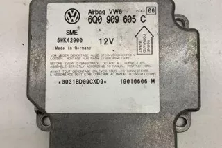 6Q0909605C Блок AirBag Volkswagen Passat B5 Арт e12642870, вид 1