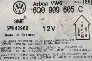 6Q0909605C Блок AirBag Volkswagen Passat B5 Арт e12642870, вид 2