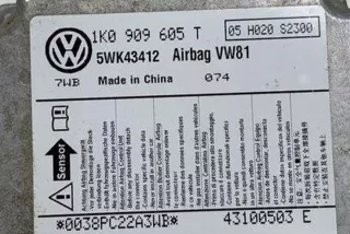 1K0909605T Блок AirBag Volkswagen Golf 5 Арт e12642796, вид 1