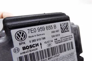 7E0959655B Блок AirBag Volkswagen Caddy 3 Арт e12642767, вид 1