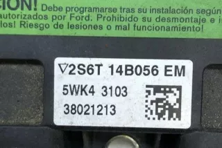 2S6T14B056EM Блок AirBag Ford Fiesta 5 Арт e12641807, вид 3