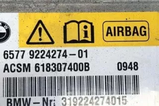9224274 Блок AirBag BMW 5 F10/F11/GT F07 Арт e12641215, вид 3