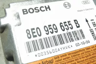8E0959655B Блок AirBag Audi A4 B6 Арт e12640865, вид 2