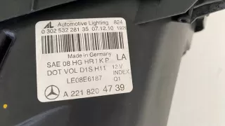 2218204739 Фара левая Mercedes S W221 Арт e12631565, вид 4