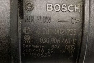 03G906461C Расходомер воздуха Audi A4 B8 Арт e12624674, вид 2