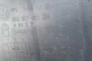 6R6807421BH Бампер задний Volkswagen Polo 5 Арт e12623304, вид 3