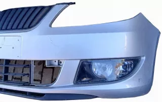 5J0807221D Бампер передний Skoda Fabia 2 Арт e12622746, вид 2