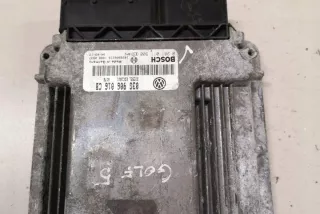 0281011900 Блок управления двигателем Volkswagen Golf 5 Арт e12620824, вид 3