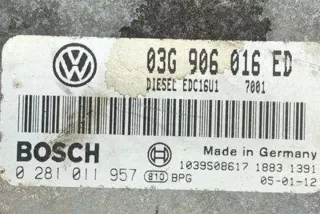 03G906016ED Блок управления двигателем Volkswagen Golf 5 Арт e12620814, вид 3