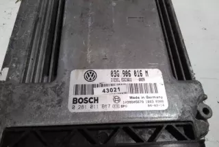 03G906016M Блок управления двигателем Volkswagen Golf 5 Арт e12620813, вид 3